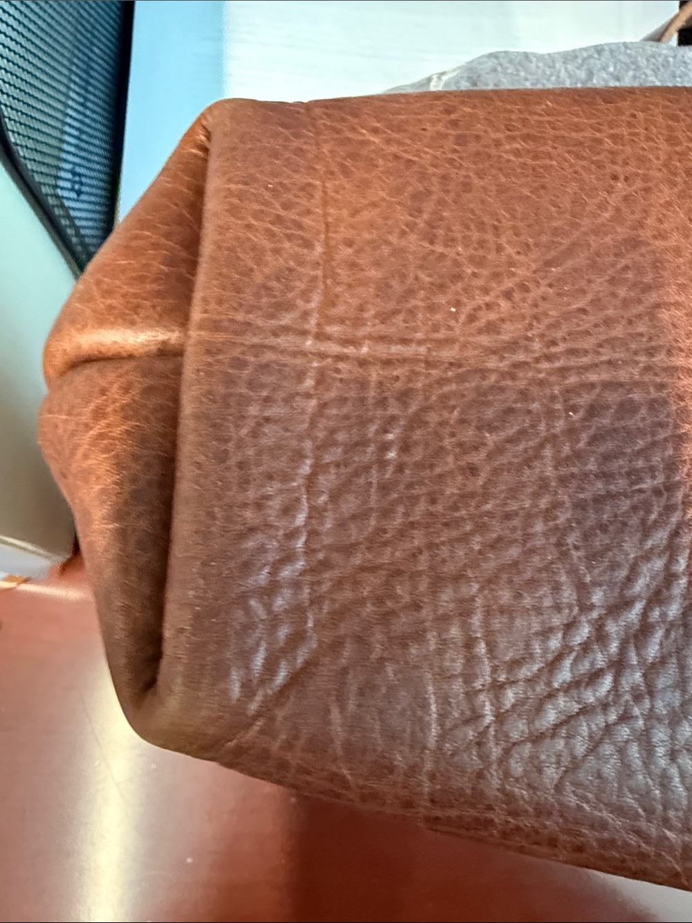 Go forth goods small Avery tote in saddle - Picture 4 of 7